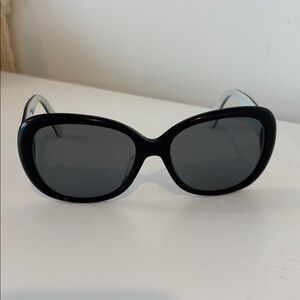 KATE SPADE JUDYANN sunglasses black ivory Hello Sunshine 56 17 135 frames only